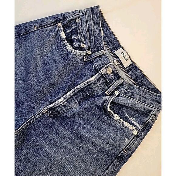 AGOLDE 90s Straight Jeans Imagine Wash Sz 23 | It-Girl Denim - Picture 3 of 13